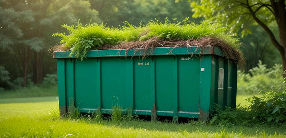 Location de bennes déchets verts à Mulhouse